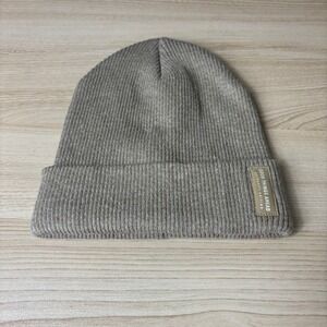 Zara Hat Beanie Winter Cap One Size Brown Tan Knit Soft Outdoors